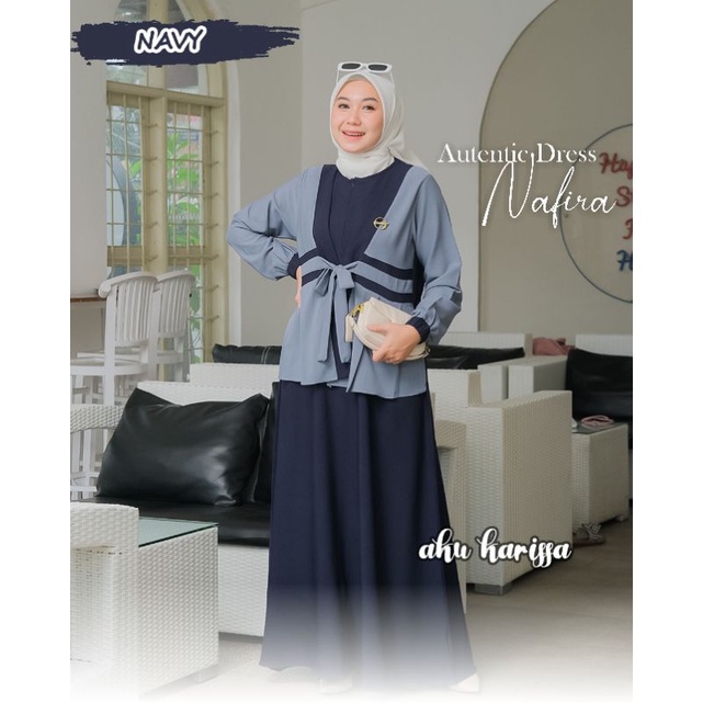 GAMIS NAFIRA ORIGINAL AKU KARISSA DRESS WANITA TERBARU BEST SELLER KEKINIAN