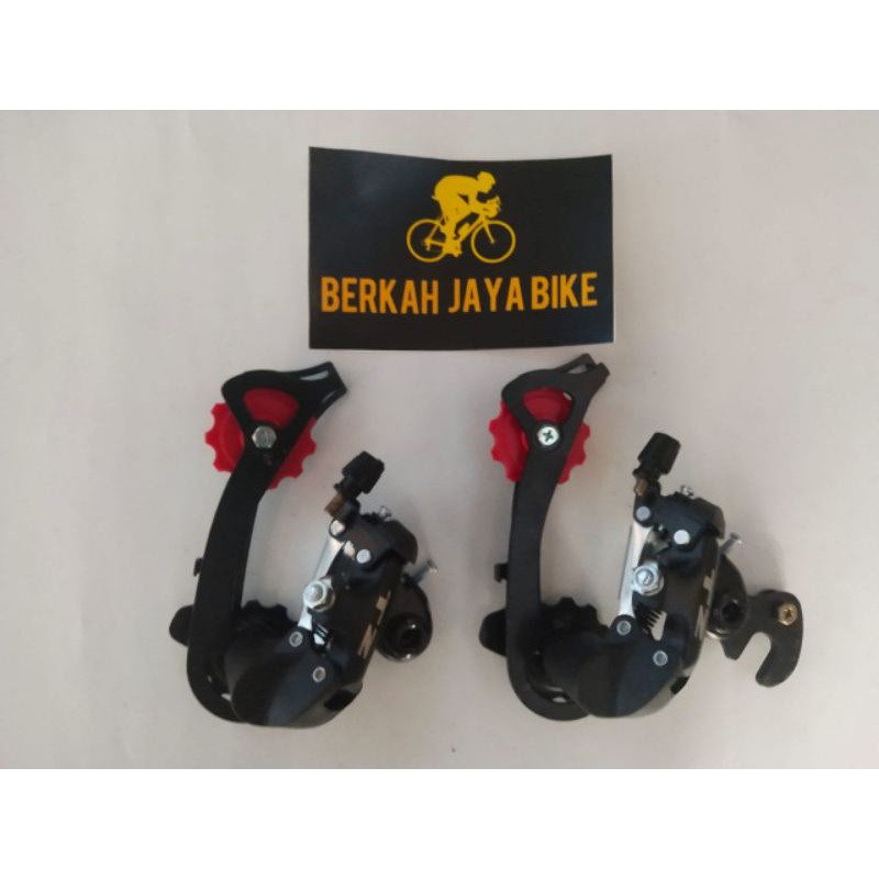 RD sepeda Rear Derailleur 7 dan 6 speed model baut dan capit/jepit