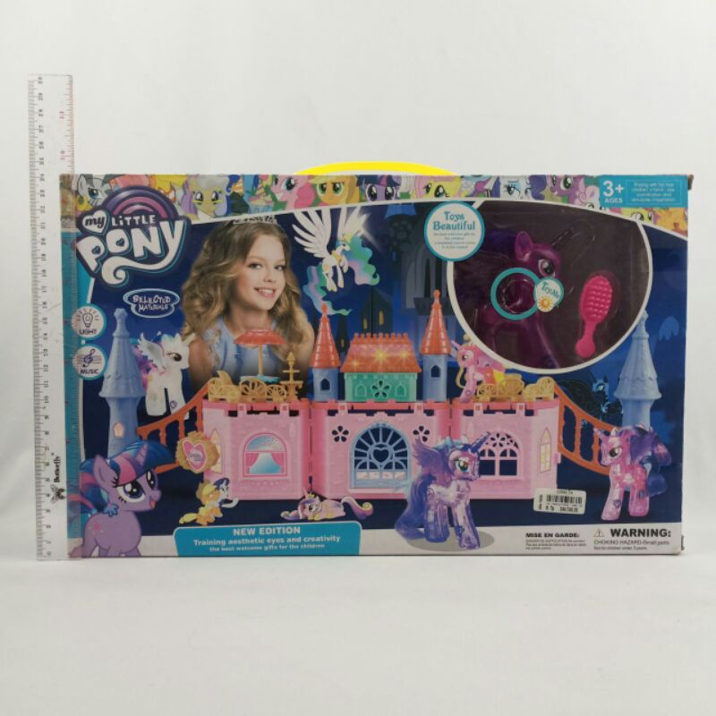 READY mainan anak my little pony castle set SEC0ND
