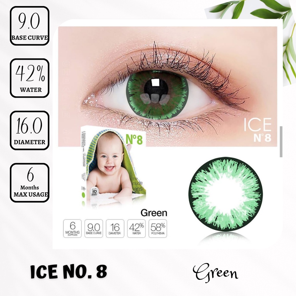 SOFTLENS ICE NO. 8 BABY MINUS 2.25 SD 4.00