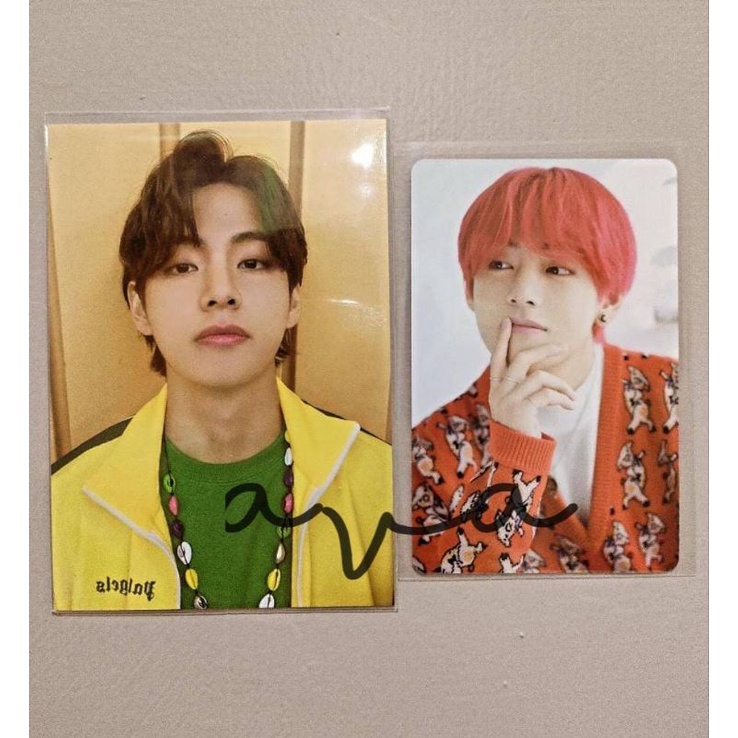 TAEHYUNG DICON CHERRY/RAMBUT MERAH + TAEHYUNG CARDI BUTTER