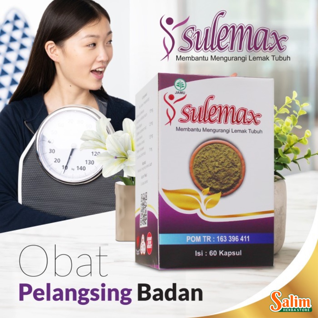 PELUNTUR LEMAK Sulemax Isi 60 Kapsul Peluntur Lemak Perut Buncit Dan Kolesterol AMPUH HALAL