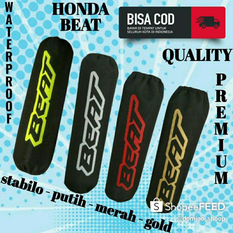 sarung shockbreaker/ cover shockbreaker motor beat