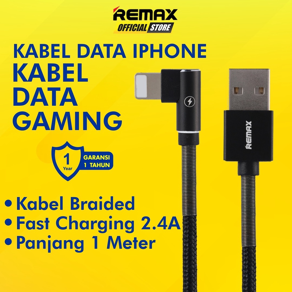 REMAX Ranger Kabel Data Charger Gaming Lightning RC-119I