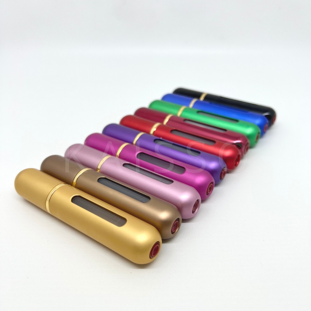 KAISSO - [8 ML] BOTOL PARFUM REFILL MINI TRAVELLING SIZE PERFUME ATOMIZER SPRAY