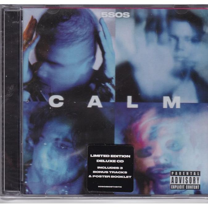 CD 5SOS 5 Seconds Of Summer - Calm (Limited Edition Deluxe CD) webk07 Murah