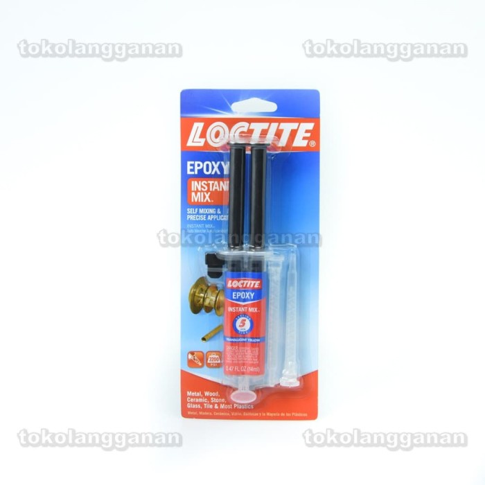 Loctite Lem Resin Epoxy Instant Mix 5 Min MA17
