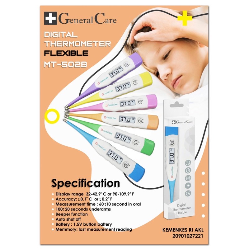 Termometer Digital General Care/Termometer Digital