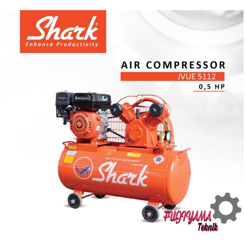 promo cuci gudang     Kompresor Angin Shark 1/2 HP Engine