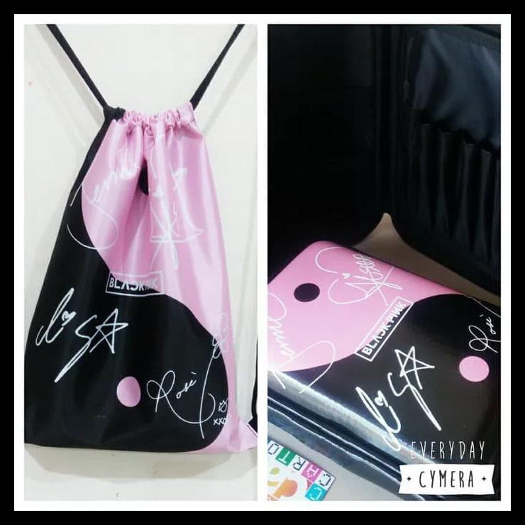 

PAKET TAS SERUT + HPO KOTAK PENSIL KPOP BLACKPINK