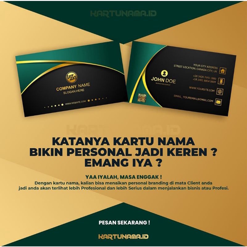 

KARTU NAMA 2SISI/1SISI - NAMECARD 2SISI/1SISI