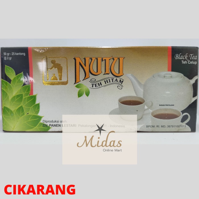 

Teh Nutu Celup Hitam ( Black Tea )