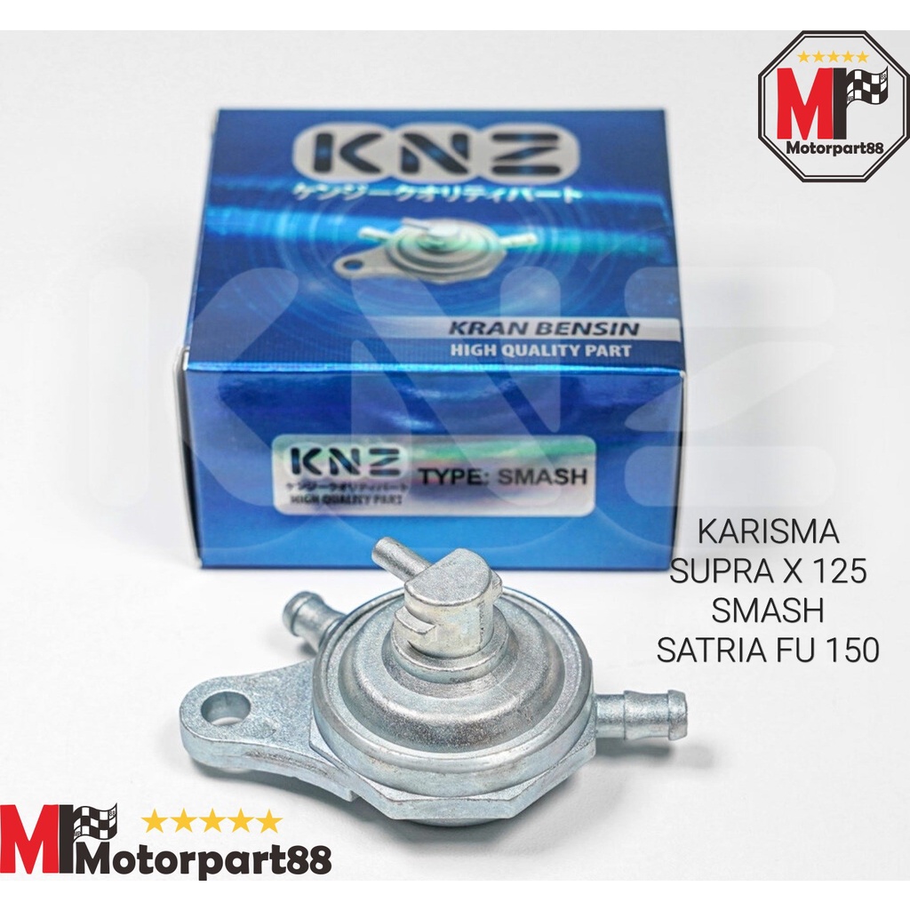 KRAN KERAN BENSIN  KNZ MEMBRAN SMASH KARISMA SUPRA X125 SATRIA FU 150