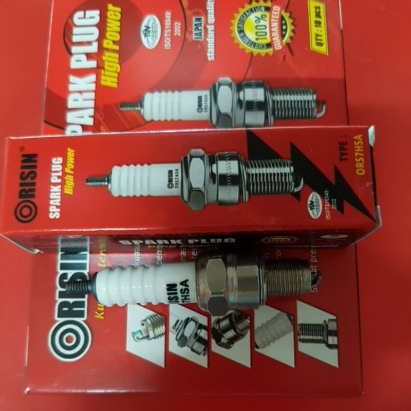 Busi Orisin untuk motor grand,smash,jupiter
