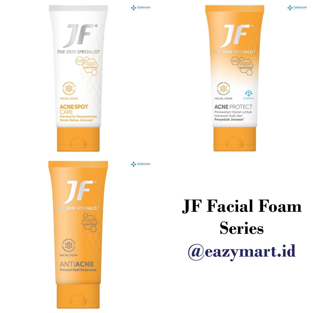JF Acne Spot Care / Anti Acne / Acne Protect Facial Foam