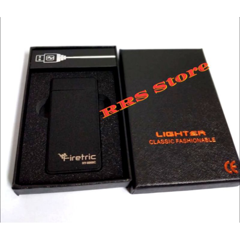 korek api gaul, korek api keren, Firetric Korek Api Elektrik Pulse Plasma Arc USB Lighter