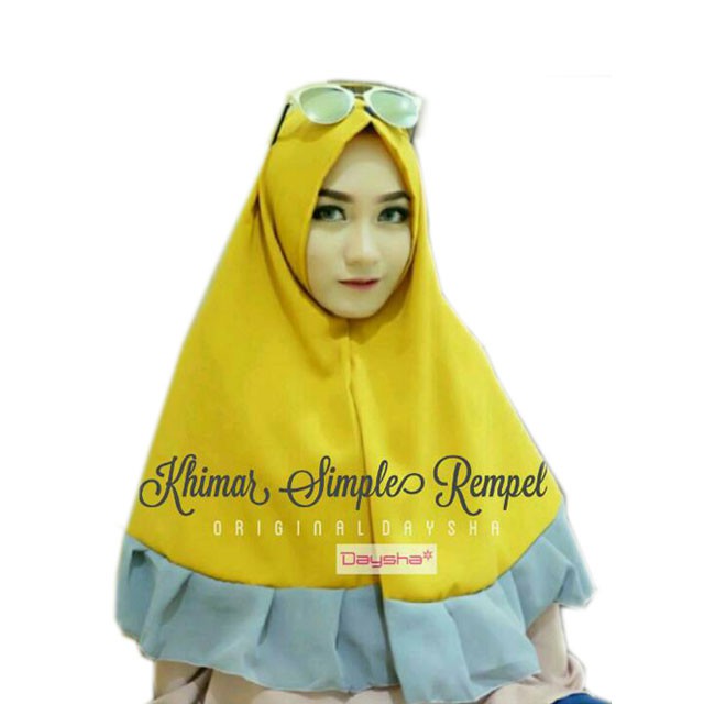 PROMO GROSIR Jilbab  Simpel Rempel hijab instan zoya 