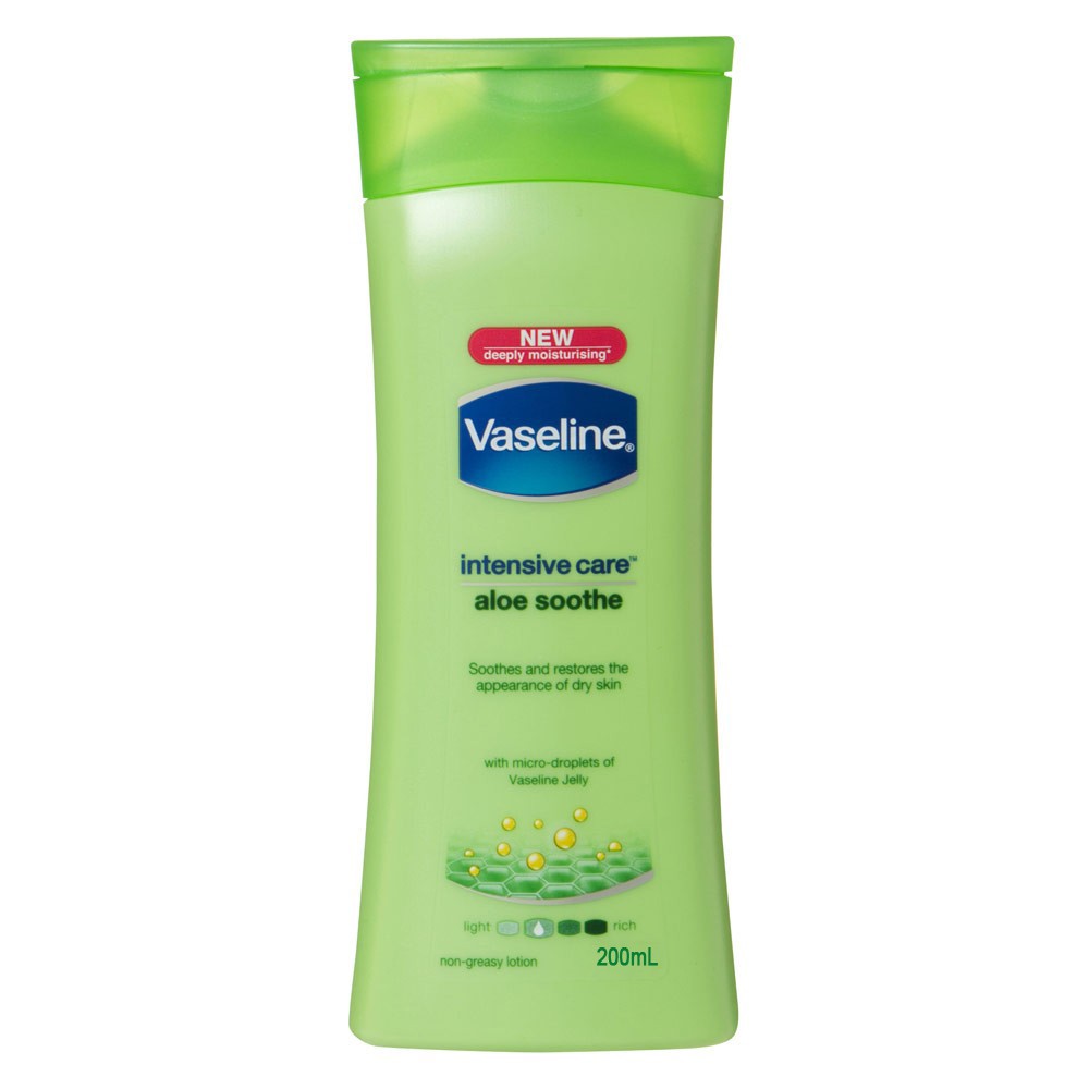 VASELINE HAND BODY LOTION ALOE SOOTHE PJ 200ml