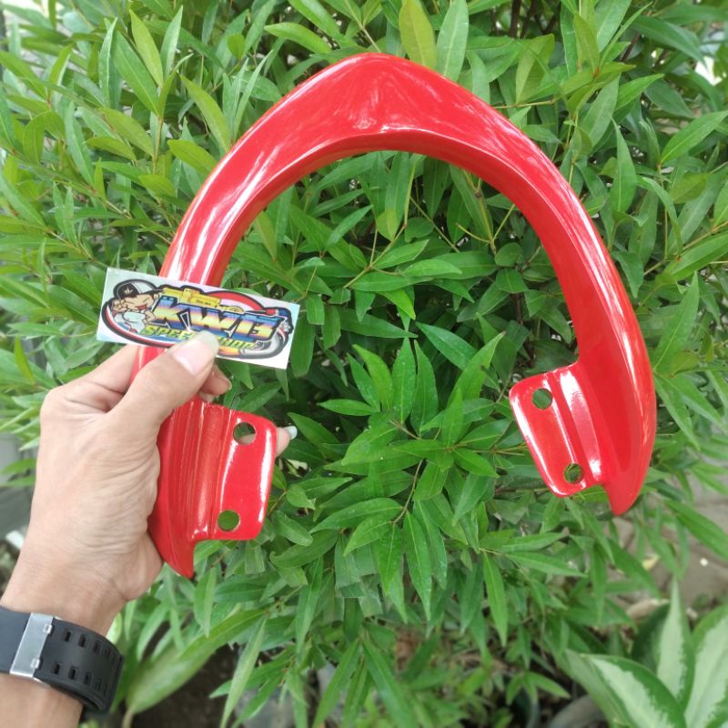 Behel belakang beat karbu model ori Behel Beat Karbu Chrome Krom Poles Variasi Begel Planger Beat Lama Chrome Termurah Behel beat karbu begel PNP beat 2009 2010 2012 planger beat karbu beat lama model ori original