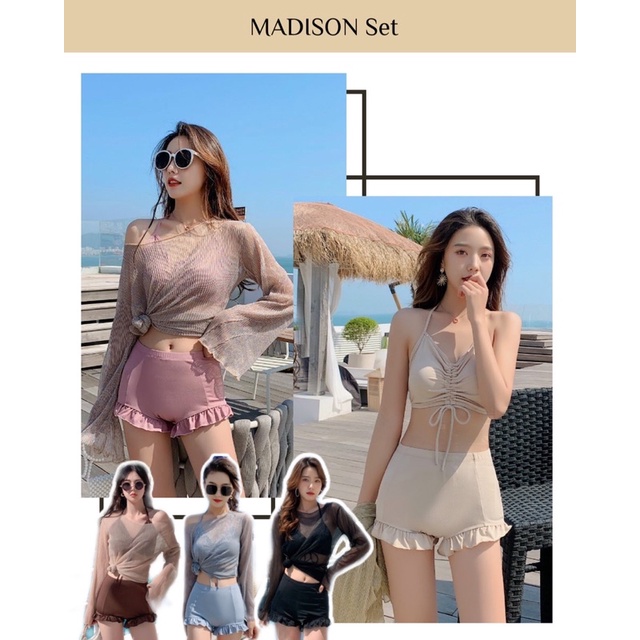MADISON Bikini Set / Bikini Korea / Monokini / Bikini Murah / Swimsuit / Two Pieces