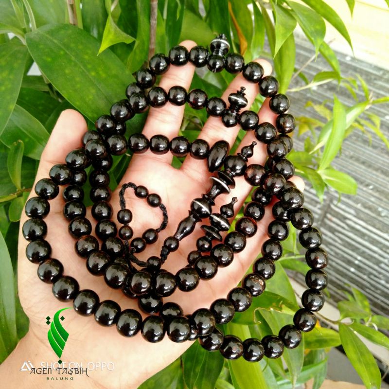 Tasbih Yuser Akar Bahar Alami Super 99 butir Original size 9mm