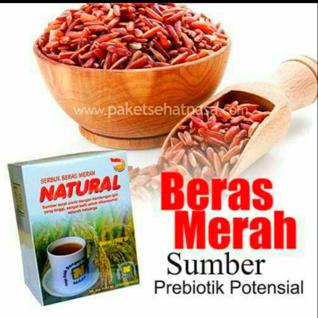 

Serbuk Beras Merah Natural