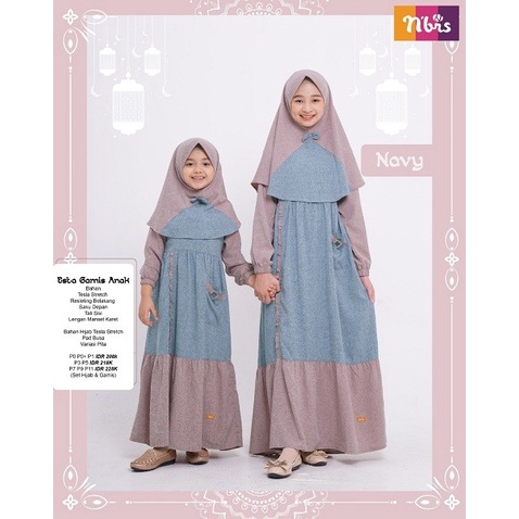 GAMIS ANAK NIBRAS ESTA /GAMIS ANAK NIBRAS