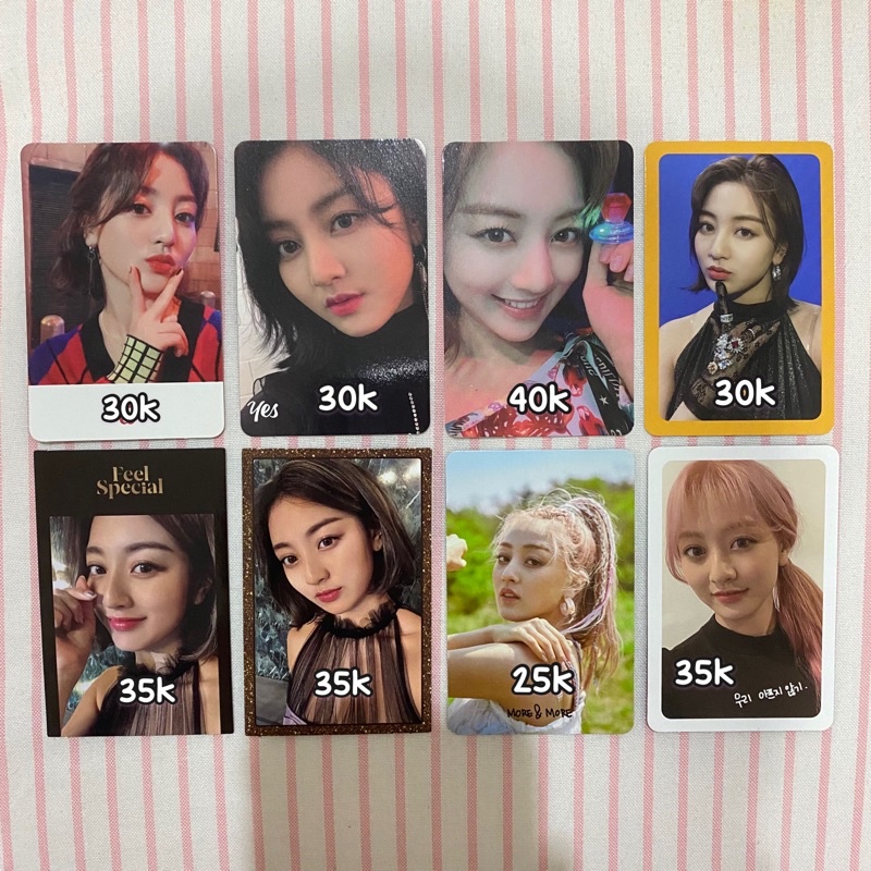 twice jihyo yes or yes fancy you feel special more and more pc photocard