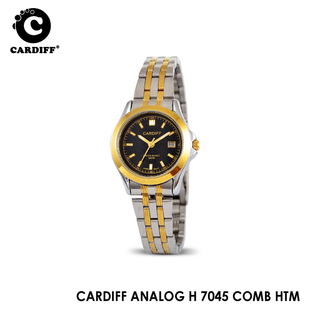 Cardiff Analog H 7045 Jam Tangan Kasual & Couple