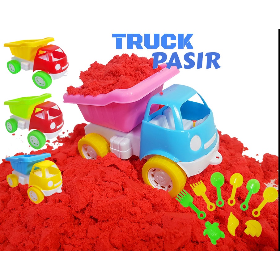 Mainan Truk Pasir/ Mainan Sand Toys Truck Free Sekop LP7 JSP