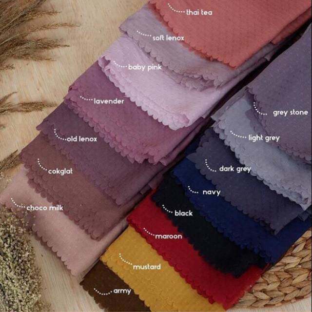 Hijab segitiga potton star