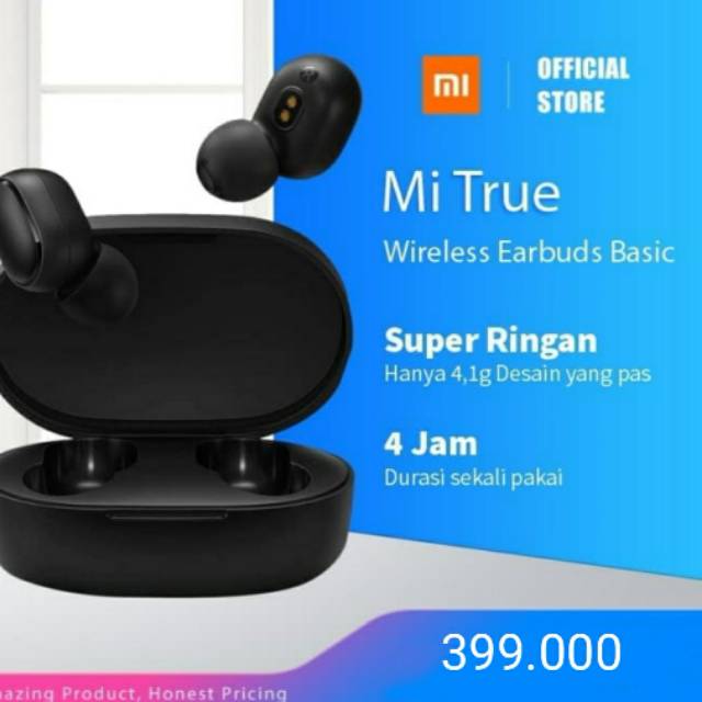 Airdots Mi True Wireless Earbuds Basic - Garansi Official