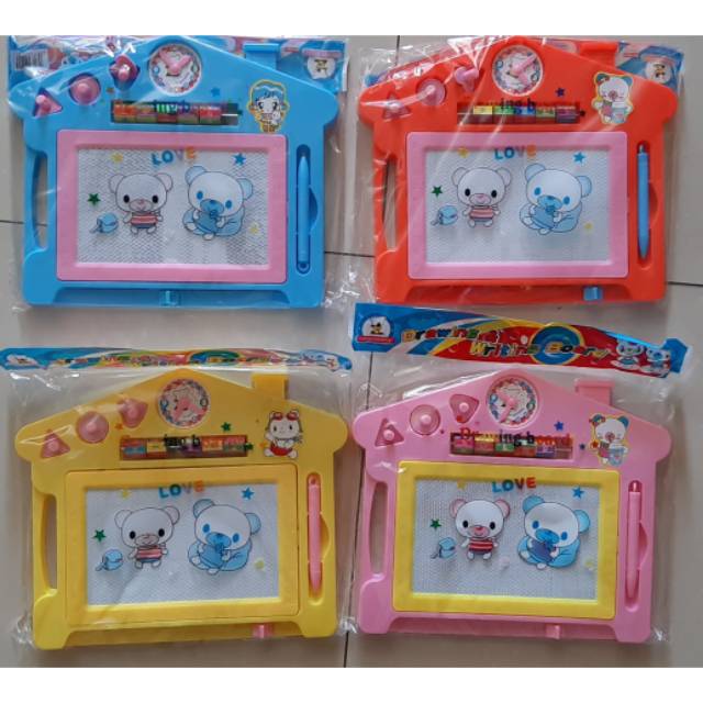 

Papan tulis drawing board + abacus alat hitung