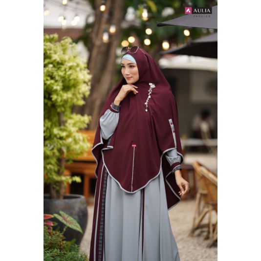Set Gamis KIREI OCEAN PENNSYLVANIA by Aulia Fashion