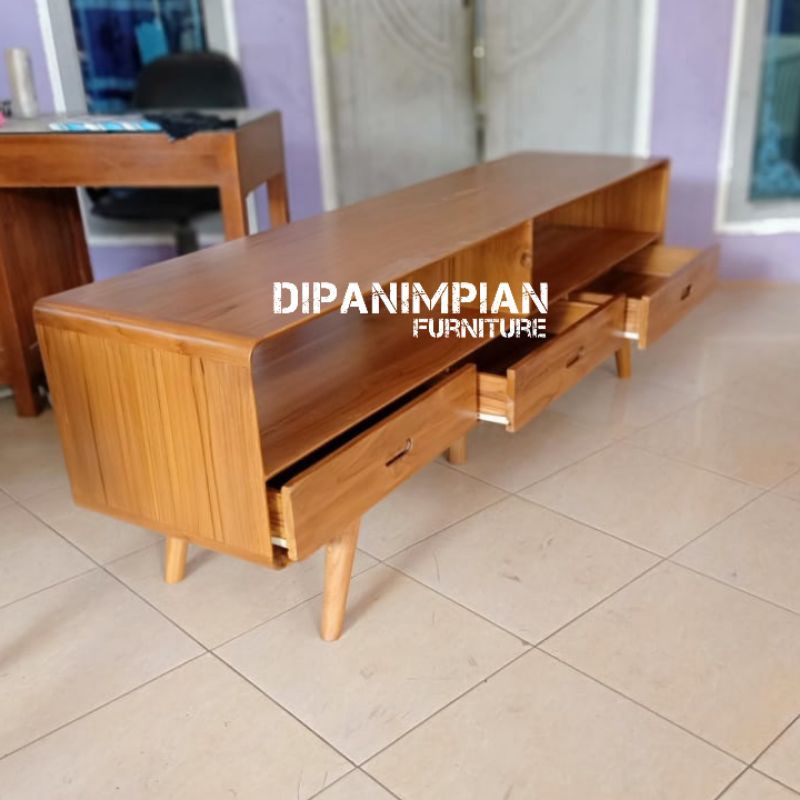 Meja tv jati-cabinet tv-Bufet tv jati-bufuet jati