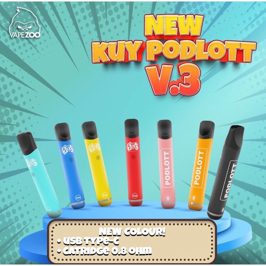 KUY PODLOTT V3 DEVICE ONLY - PODLOTT KUY V3 - AUTHENTIC