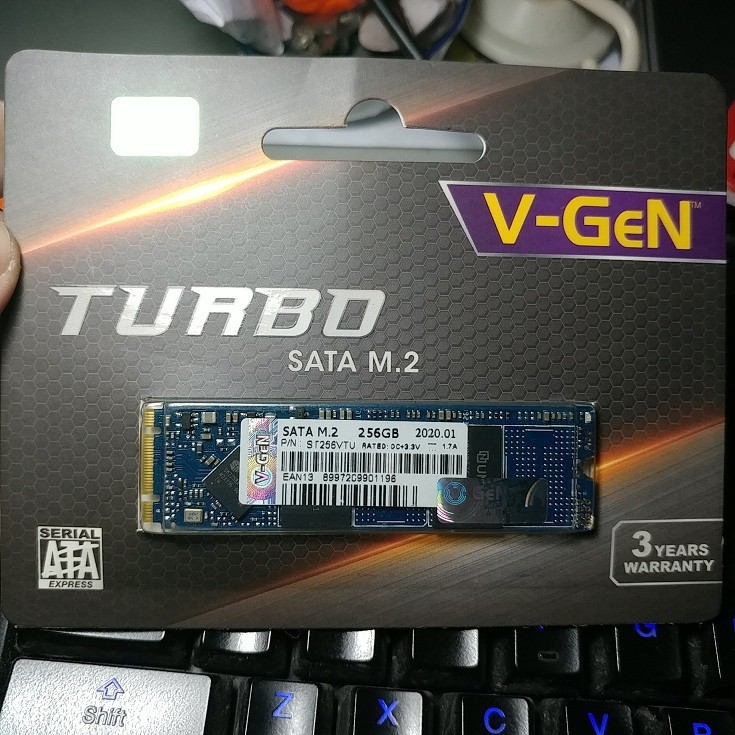 SSD Vgen V-Gen Turbo SATA M.2 256GB m2