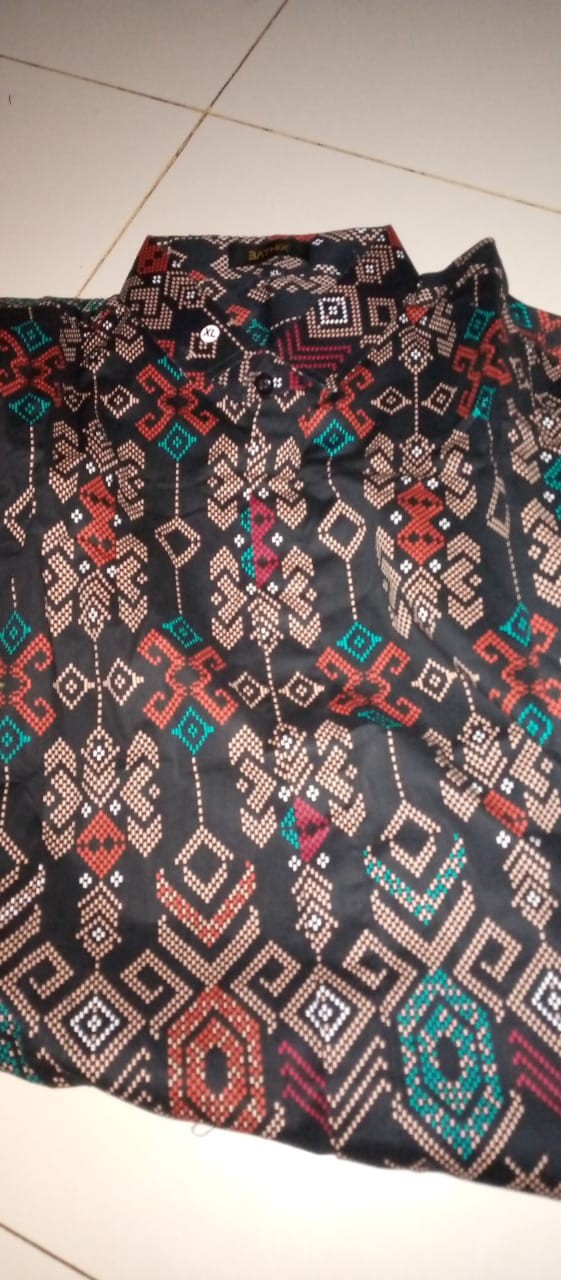 Jasmineolshop Batik Couple Modern Cewek Cowok Songket Masa Kini