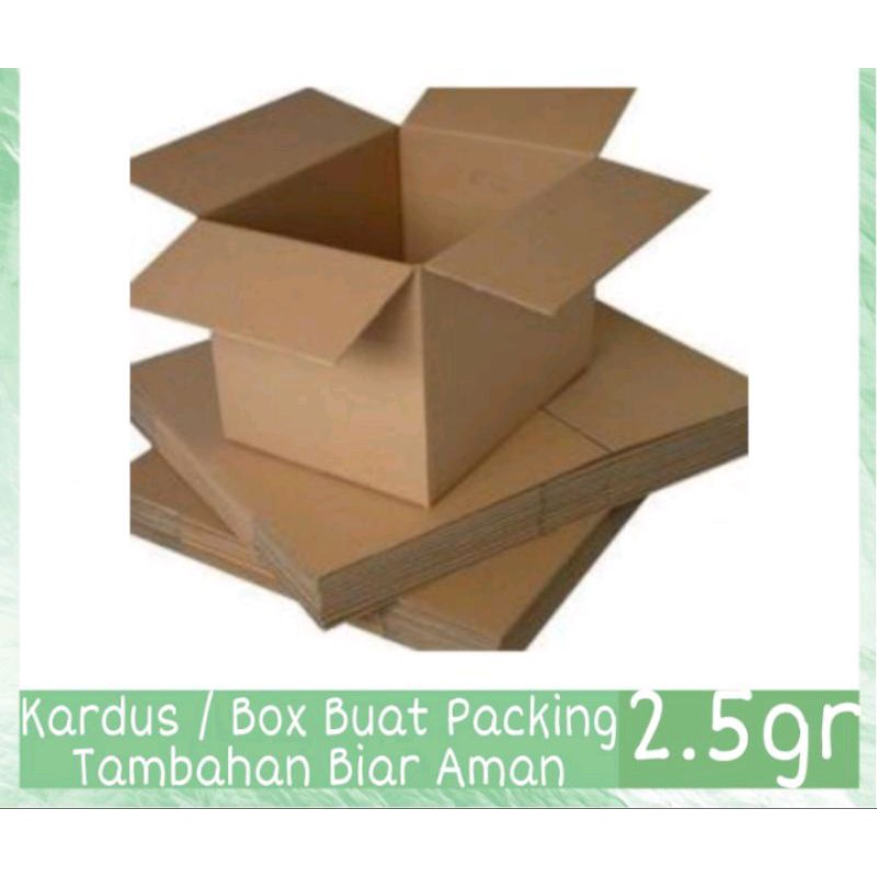 

Extra packing dus tambahan