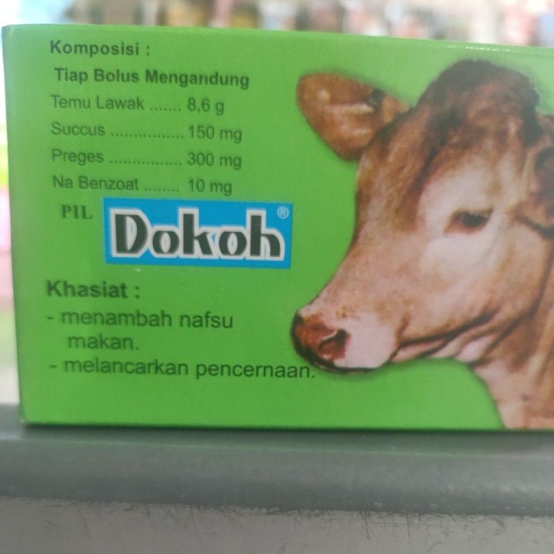 pil dokoh untuk sapi kerbau kambing-eka farma