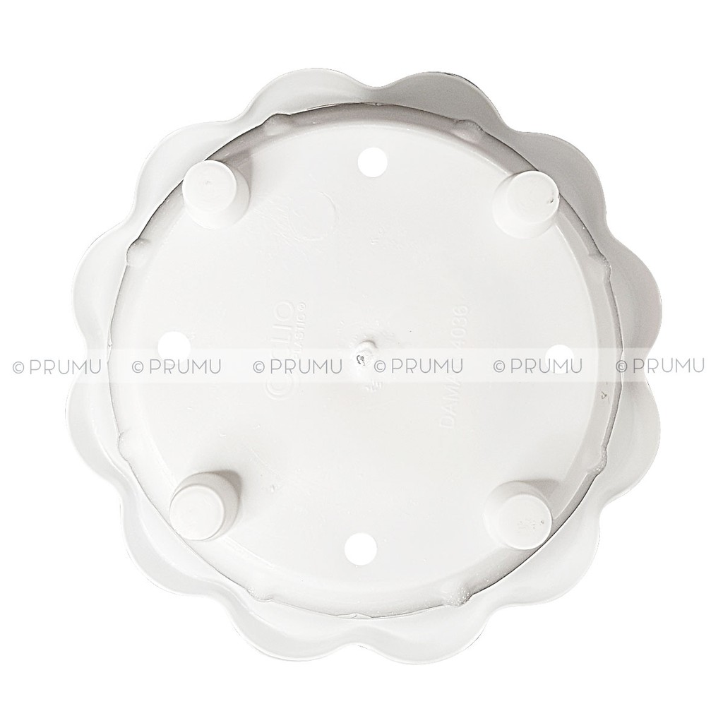 2 Pot Bunga 33 cm - Pot Tanaman - Pot Plastik -  Pot Buah - Pot Hiasan - Clio Damar 33