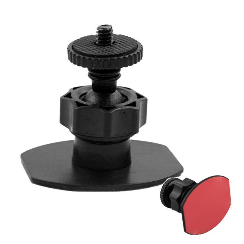 VIVI   Paste Stick Car Camera Mount Holder 1/4&quot; Screw Car DVR Mini Sticky Car Bracket