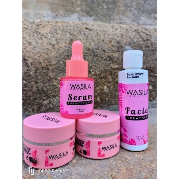 SKINCARE WASILA COSMETIC WA BEAUTY PAKET PREMIUM PINK GLOWING SEHAT