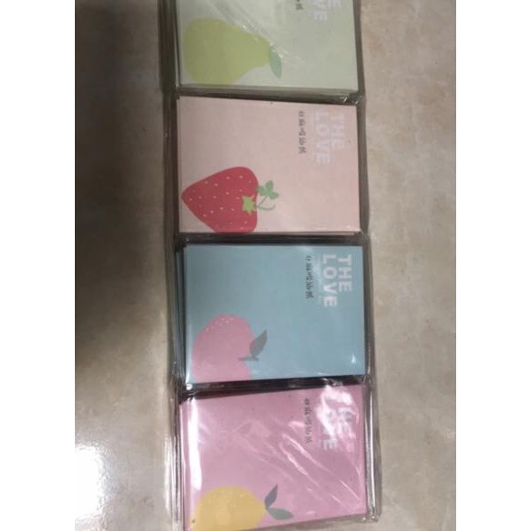 

✿D7V Isi 50 Lembar Kertas Minyak / Oil Paper / kertas linen ✷ (Harga Promo)