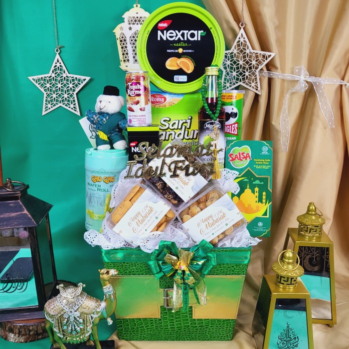 

Paket box hampers lebaran parcel idul fitri ramadhan kue kering 40