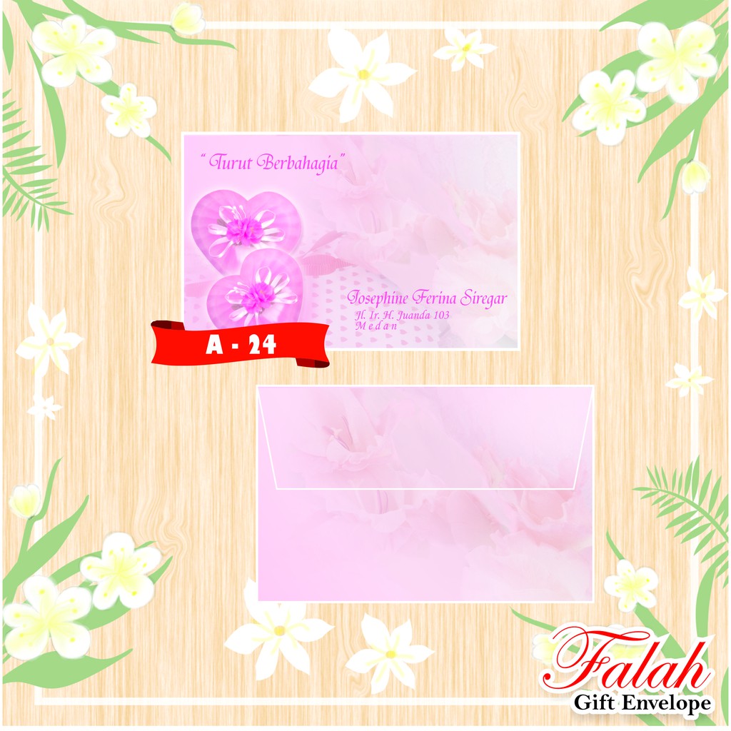 

Amplop Falah Motif A-24 Isi 50 Lembar Tanpa Tulisan