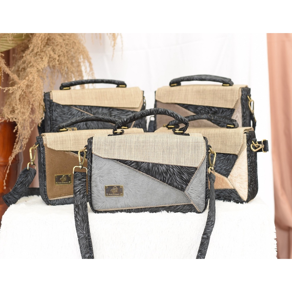 RJ CRAFT - Tas Selempang Wanita Terbaru Sling Bag Shoulder Bag Tas Viral Trendy Premium