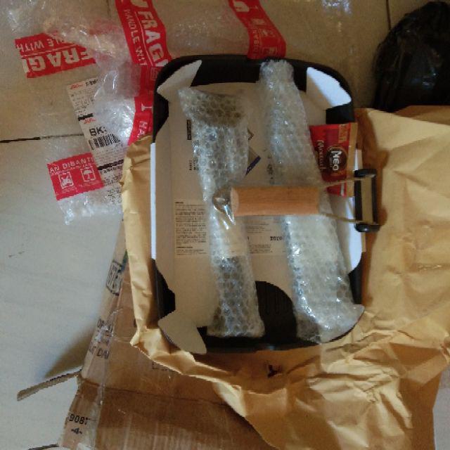 Grilla Wajan Panggang Warna Hitam Ukuran 36x26x5 Cm