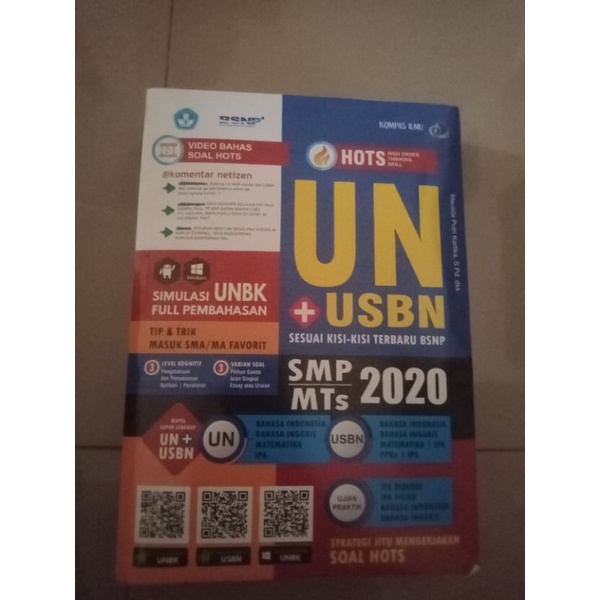 UN + USBN SMP/MTS 2020 SESUAI KISI-KISI TERBARU BSNP
