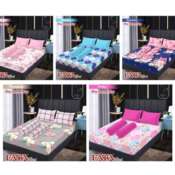 Rc Fata Sprei Fata Dispers King 180x200 New Motif Zoya Belinda Orelia Talitha Alexa Azmi Widuri